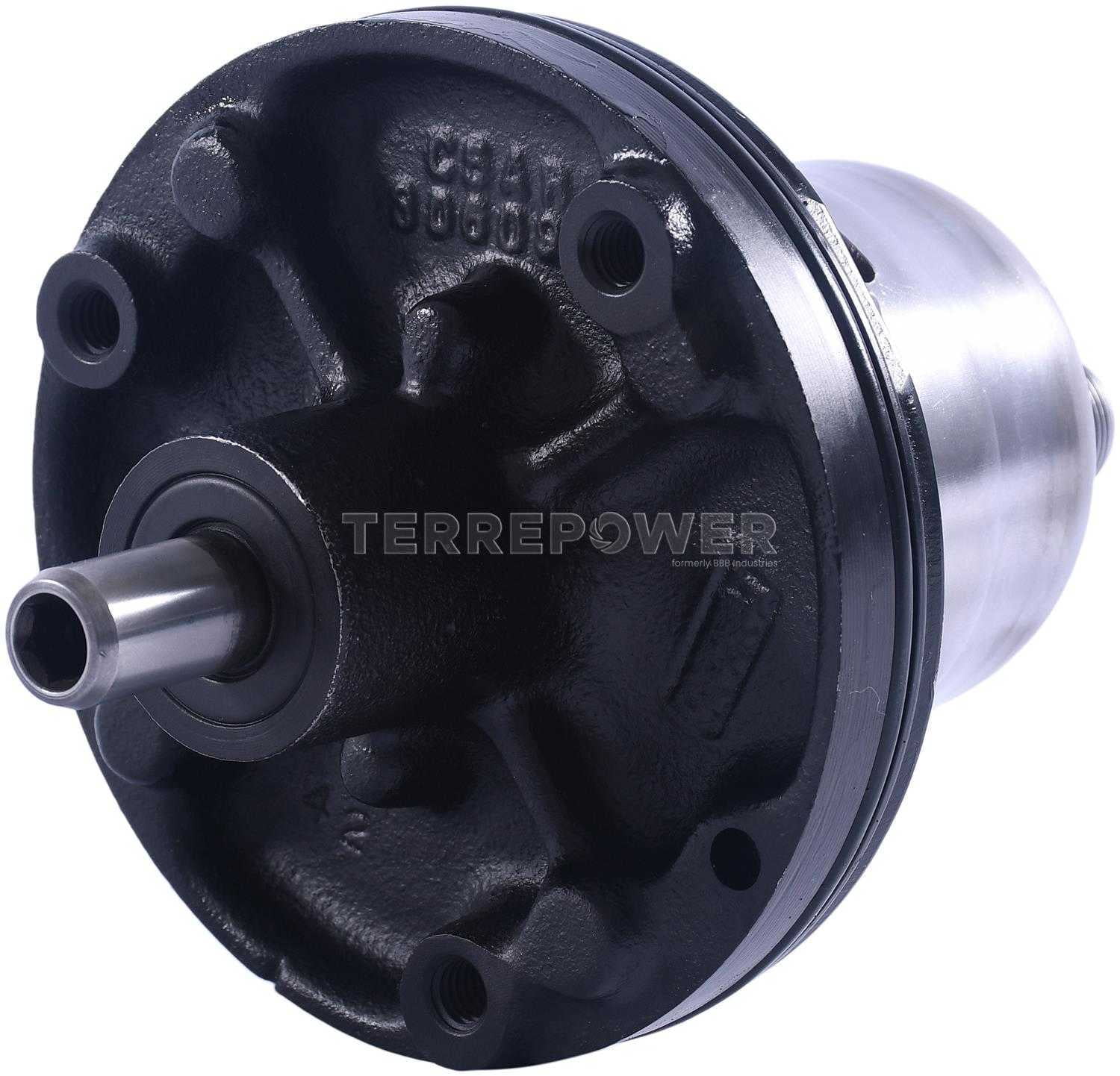 TERREPOWER formerly BBB Industries N713-0104 New Power Steering Pump
