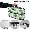 thumbnail image 5 of HELLHERO Clover Ladybug Pattern Portable Travel Steamer Storage Case Durable & Protective Carrying Case Protective Travel Steamer Bag, Bag Only, 5 of 6