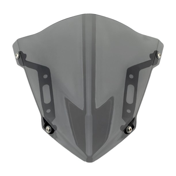Protector de parabrisas para motocicleta, piezas de reparación de fácil instalación, compatibles con accesorios de motocicleta, Deflector de viento Estilo C