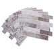 thumbnail image 2 of 10 pegatinas autoadhesivas de pared con diseño de ladrillo, extraíbles, impermeables, decorativas para cocina y baño, 2 of 8