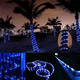 thumbnail image 5 of Luz de cuerda solar, 32,8 pies/10 M 100 LED Cadena de luz de tubo para jardín, patio, camino, cerca, escalera, patio trasero, 5 of 5