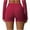 Red 1, variant on Wensltd Workout Shorts for Women Scrunch Seamless Soft High Waist Yoga Shorts