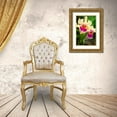 thumbnail image 3 of DeNardo, Laura 13x18 Gold Ornate Wood Framed with Double Matting Museum Art Print Titled - Garden Array I, 3 of 4