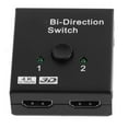 thumbnail image 1 of HD Multimedia Interface 2 Input to 1 Output Switch HD Multimedia Interface Splitter Two Way HD Multimedia Interface Switcher Support 4K, 1 of 8