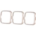 thumbnail image 1 of XYCCA 3pcs Watch Case Step Watch Drop Resistance Cover Accesorios para Mujer Inlaid Protective Case Ladies Watch Case Bling Womans Watches Case Cover Protector Intelligent Miss-0621, 1 of 5
