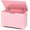 Pink, variant on SUPER DEAL Storage Chest, 30 inches Chest Box Organizer with 2 Safety Hinges, Wooden Entryway Storage Bench, Pink