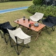 thumbnail image 3 of Chaise de Camping Chaise de Plein Air Robuste et Durable pour le Camping Randonnée Utilisation, 3 of 8