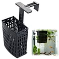 thumbnail image 4 of CPHD7 Aquarium Plant Holder, Adjustable Hydroponic Planter Basket with Clamp Mount for Fish Tank, Hanging Cultivation Pot for Live Plants Pothos Decor, 4 of 9