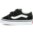 thumbnail image 2 of Vans Old Skool V Casual Baby Boys Shoes Size 8, Color: Black/White, 2 of 2