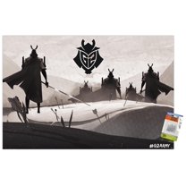 G2 Esports - Samurai Wall Poster with Pushpins, 22.375" x 34"