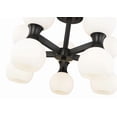thumbnail image 7 of 494-10SF-MGLD-Z-Lite-Artemis - 10 Light Semi-Flush Mount In Mid-Century Modern Style-13.75 Inches Tall and 21 Inches Wide-Modern Gold Finish, 7 of 7