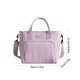 thumbnail image 3 of Bolsa de almuerzo aislada Cooler Tote | Fiambrera reutilizable a prueba de fugas con correa para el hombro | Poliéster con forro térmico | Grande 11,8 x 10,8 x 5,1 pulgadas | Verde o gris | Fácil de, 3 of 6