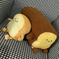 thumbnail image 3 of Toast Bread Pillow Doll Emoticon Pack Plush Toy, 3 of 5