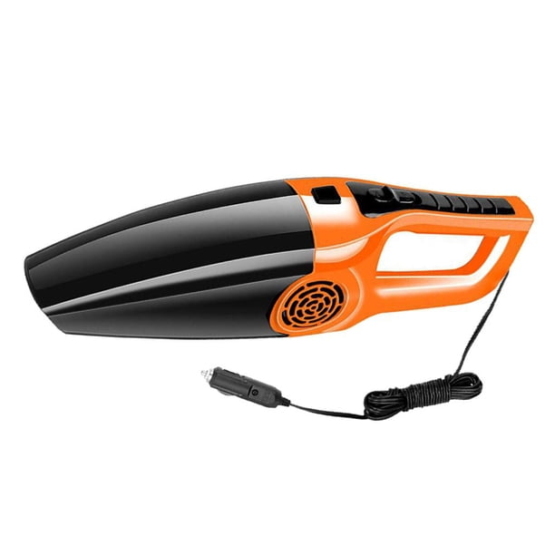 Aspirador de Coche, Succión Húmedo y Seco 120W de Poco Ruido Aspirador naranja Cola Aspirador de coche nuevo caliente