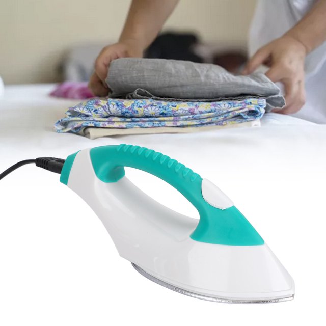 Hierro Eléctrico Portátil, Mácina de Ropa para la Ropa Domísica A Prueba de Polvo Liviano con Enchufe de Ee. Uu. Parajar