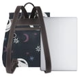 thumbnail image 3 of Goofa The Nightmare Before Christmas Pattern Leather Backpack Purse for Women Fashion Multipurpose Design Handbag Ladies Shoulder Bags Travel Backpack, 3 of 4
