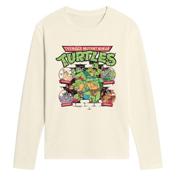 Teenage Mutant Ninja Turtles - Logo Group - Men's Long Sleeve Graphic T-Shirt