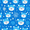 Blue Bears, variant on Yayeee 2 Pack Qtip Holder Bathroom Cotton Swab Canister with Lid Clear Dispenser Set, Winter Goose Scarves