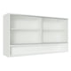 thumbnail image 1 of Alacena Gabinete Superior Madesa Glamy 2 Puertas Corredizas de Cristal y 1 Nicho G25127PRMB, 1 of 4