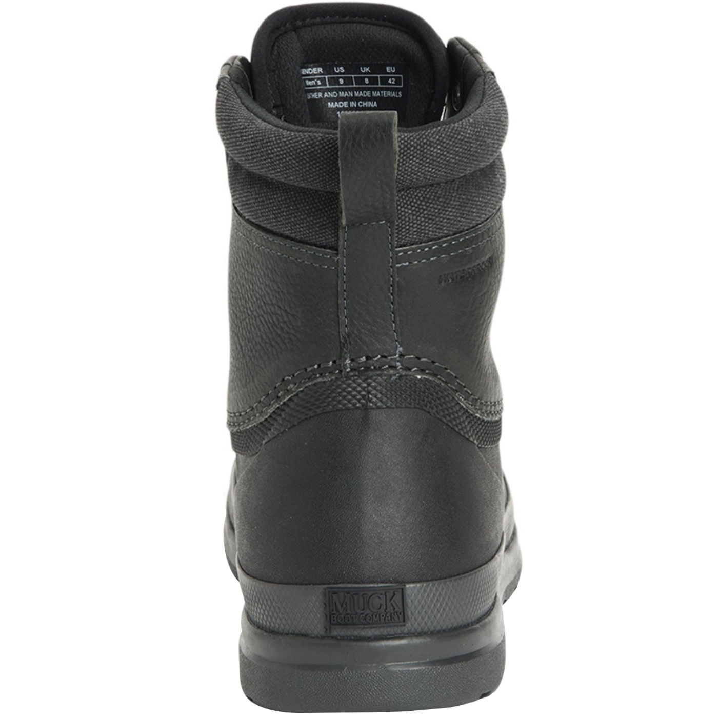 Muck Originals Duck Lace Boots Waterproof Leather Insulated Mens Size 10 Muck Men main image 3