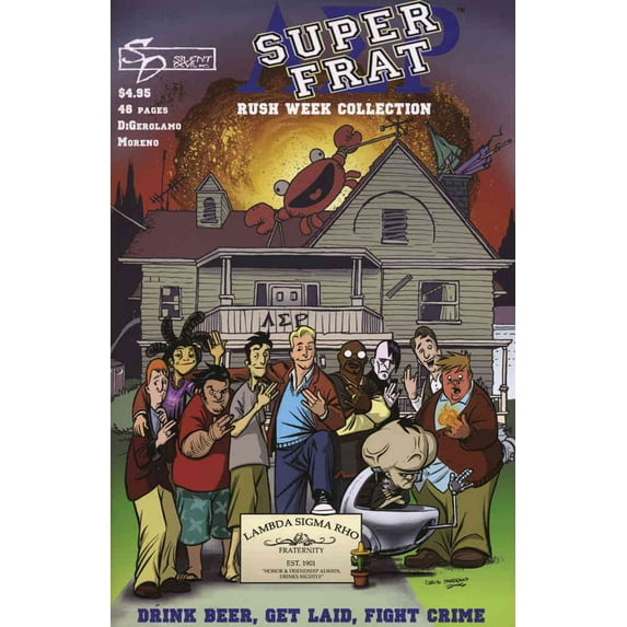 Super Frat: Rush Week Collection #1 VF ; Silent Devil Comic Book