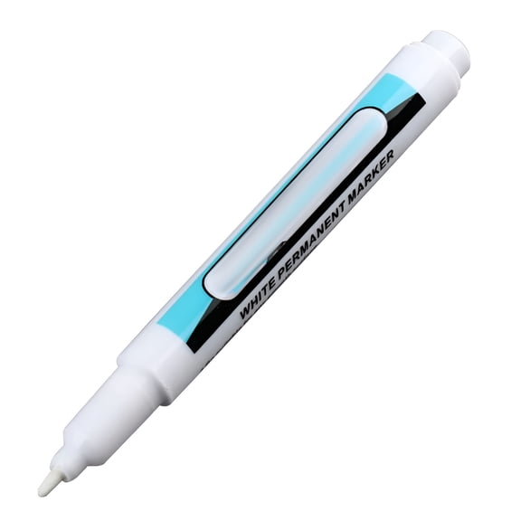 CCOCC Marker Pen 0.7-2.5mm White Permanent Paint For Glass Wood Plastic Metal