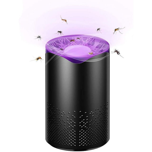 Lámpara antimosquitos eléctrica de 5 W, eficaz trampa para mosquitos con una cobertura de 30-40 m² para uso en interiores.
