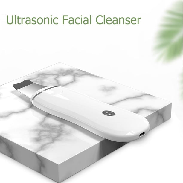 Depurador de piel ultrasónico Eliminación de espinillas de acné Exfoliante Peeling Spatula DQrwqpou Libre de BPA
