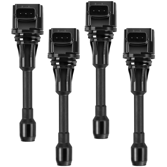 A-Premium Ignition Coil Pack Compatible with Infiniti EX35 FX35 G25 Q50 Q70 Nissan 350Z Altima Maxima Murano Pathfinder Quest V6 2.5L 3.5L Front 4-PC