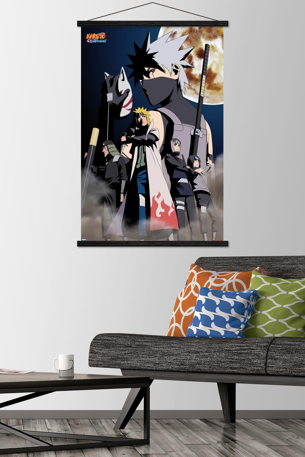 SHFKJ Anime Naruto Kakashi Old Friends Full HD Wallpaper Poster Decorative  Painting Canvas Wall Art Living Room Posters Bedroom Painting  20x30inch(50x75cm) : : Home