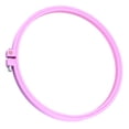 thumbnail image 3 of facefd Embroidery Frame Plastic Circle Cross-Stitch Hoop Ring Home Handmade DIY Tool, Inner diameter 21cm Color Random, 3 of 9