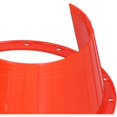 thumbnail image 4 of Cubierta impermeable roja para altavoz de coche de 2 piezas, sistema potenciador de altavoz con tapa estriada y almohadilla de protección antideslizante universal roja ultrafina, 4 of 5