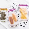 thumbnail image 4 of Clearance Preservation Reusable Food 28Pc Jar Fridge Bags Freezing Fresh Storage Produce Closure Bags & lids & Boxes for Home & Kitchen multicolour, 4 of 8