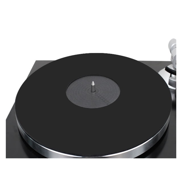 Vinyl Turntable Pad 12-inch Acrylic Vinyl Record Pad Phonograph Disc Player Accessories Monther Days Gift ,Easy to Set Up