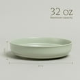 thumbnail image 4 of over&back Rim Dinner Bowl Set, Stoneware Soup Bowls, Microwave & Dishwasher Safe, 4 Pieces, 4 of 7