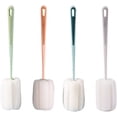 thumbnail image 1 of cepillos de limpieza de esponja para gafas, esponja con mango, cabeza de esponja porosa, fuerte capacidad de absorción, adecuado para decantadores, botellas de agua, botellas, tazas, tazones, platos, 1 of 5