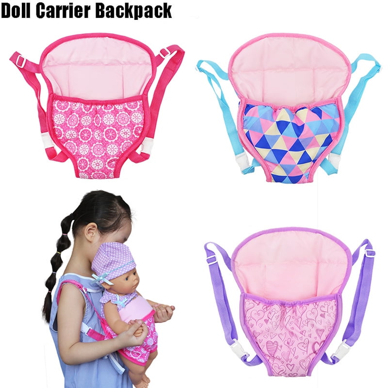 Baby Doll Carrier Backpack Accessories Front Back Sleeping Bag Girl Straps 15-18 
