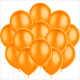 thumbnail image 1 of Globos de Látex Redondo Tilco Balloons Naranjas 12 pulgadas Pack 100 unidades, 1 of 2