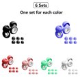 thumbnail image 1 of HUAK Newest Silicone EarPlugs+ Extra Coverage, Recomable Perfect For Swimming, sleeping, learning, Concert, Moto, Size XS S M L, 1 of 6