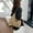 Khaki, variant on Summer Beach Woven Bag for Women Handbags Boho Raffia Straw Shoulder Bag for Women Rattan Bag Travel Shopper Causal Tote Bag New,Black,35x30x1cm