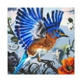 thumbnail image 1 of Bluebird of Baroque. - Canvas, 1 of 10