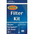 thumbnail image 3 of EnviroCare Premium Replacement Vacuum Cleaner Filters made to fit Shark Navigator Lift Away Models. 1 HEPA Filter and 2 Washable Foam and Felt Pre-Filters, 3 of 5