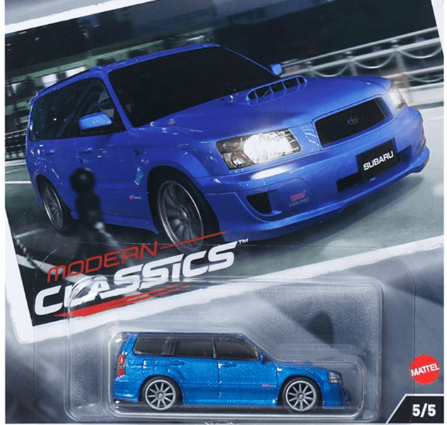 ミニカー MAD WHEELS SUBARU Forester STI 2024 Hot Wheels Premium Modern Classics Subaru Forester STi