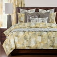 thumbnail image 4 of SIScovers Calcutta Luxury Duvet Set with Comforter Insert Canary California King 6 Piece, 4 of 5