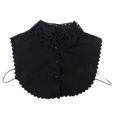thumbnail image 5 of HEALEEP Cuello Desmontable De Encaje Negro Para Combinar Con Blusas Sin Cuello, 5 of 5