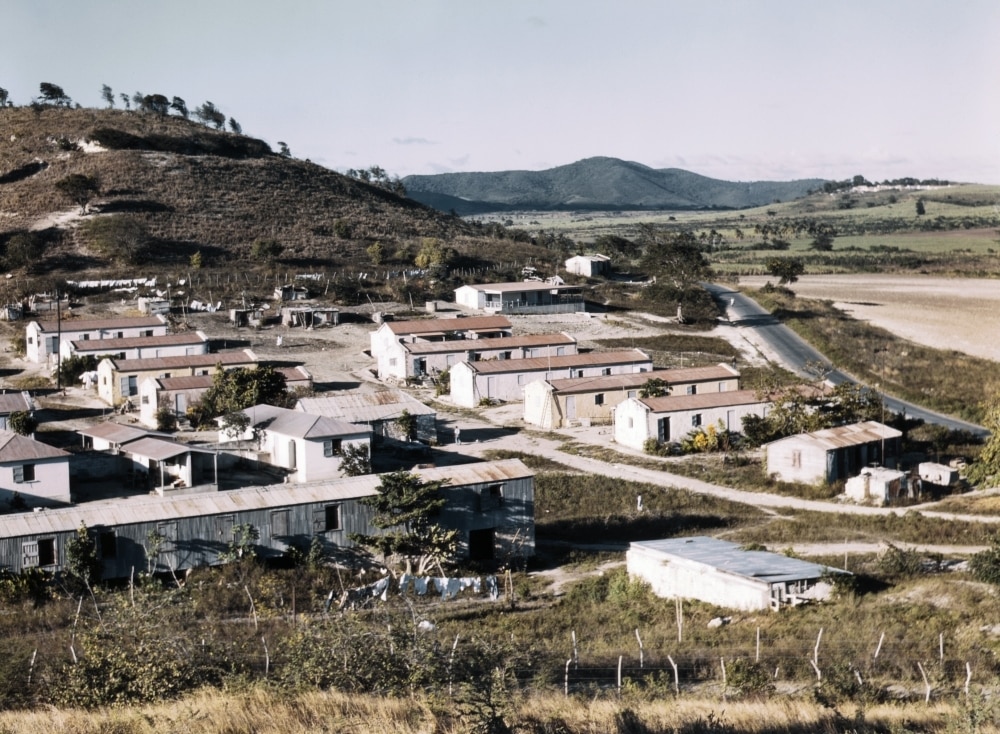 Puerto Rico Housing, 1941. /Naerial View Of A Land And Utility