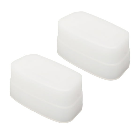 Bounce Flash Diffuser, Plastic Lightweight White Portable Easy To Install Flash Diffuser Dome Bounce For Digital Camera