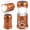 Copper, variant on Solar Collapsible LED Lantern 3-in-1 Rechargeable, Flashlight & USB Power Bank - Portable, Bright, Eco-Friendly - Camping, Outdoor Activities, Emergencies (Blue)
