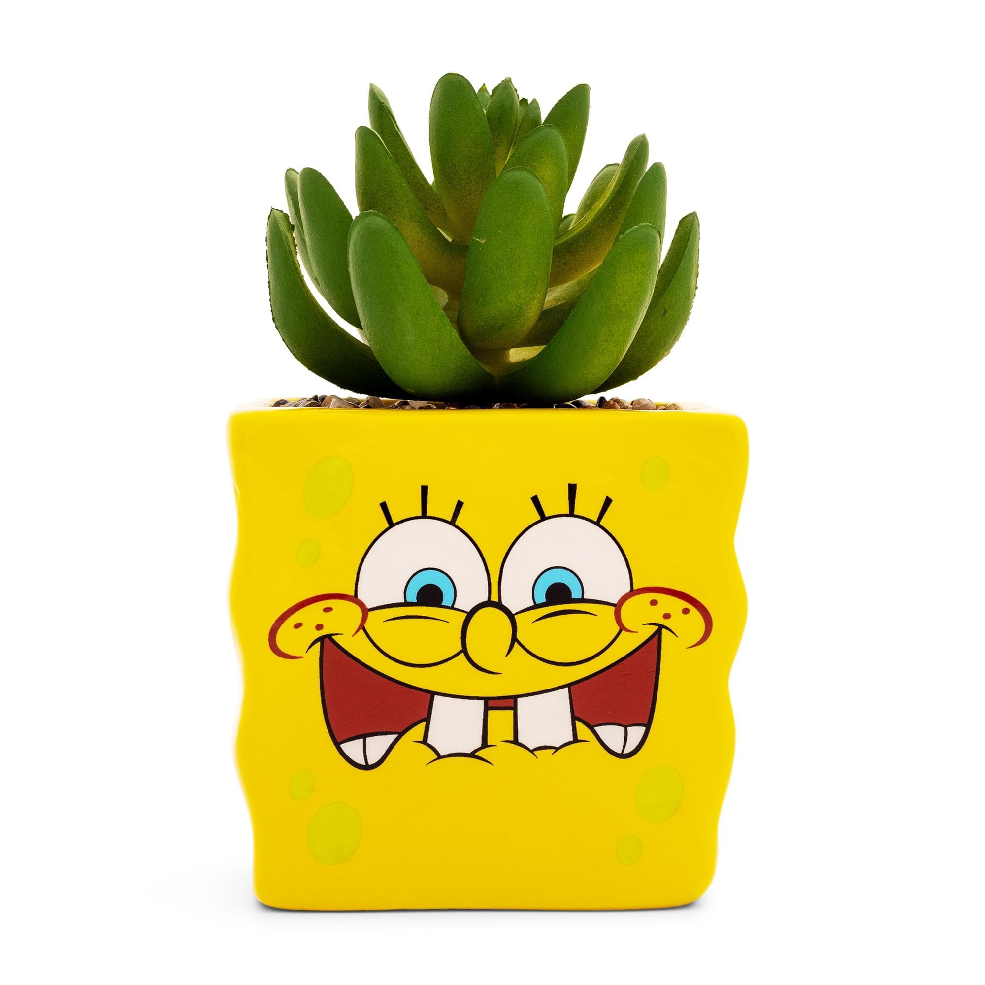 Silver Buffalo Disney Pixar Wall-e 4-inch Ceramic Mini Planter With Artificial Succulent