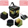 thumbnail image 2 of Toucan Foldable Car Trash Can with Lid, Leak-proof Mini Garbage Bin, Hanging Storage Bag, 2 of 6